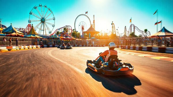 Top endroits pour profiter du karting dans les parcs de loisirs