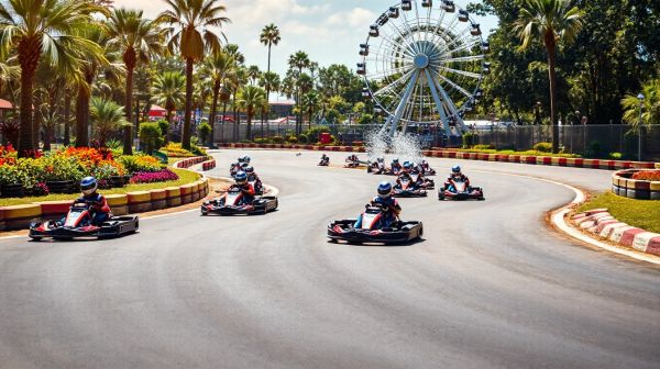Top endroits pour profiter du karting dans les parcs de loisirs